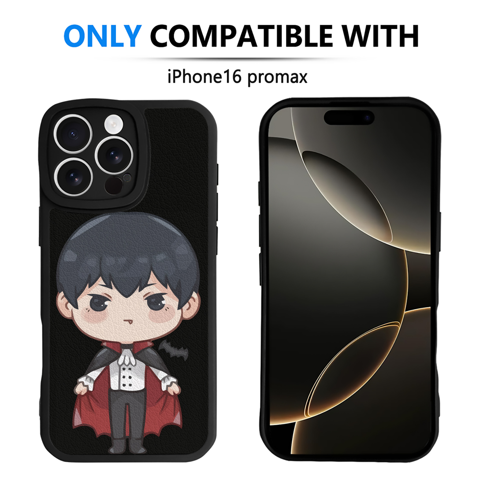 （画像用） ハイキュー!! Haikyu!! 【iPhone 16シリーズ対応】シリコンスマホケース（レザー調） 材質：シリコン